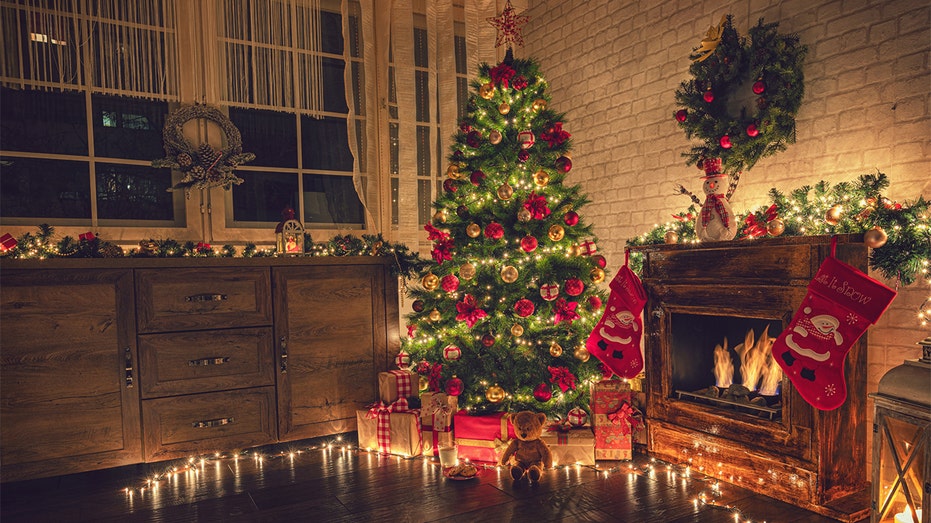 Decorated Christmas tree