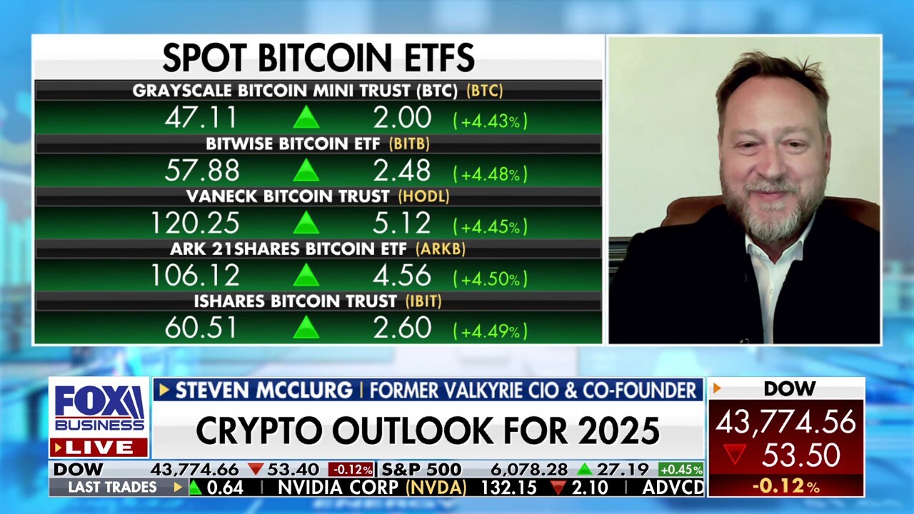 Former Valkyrie CIO and co-founder Steven McClurg unpacks the impact of the Trump administration on cryptocurrency on 'The Claman Countdown.'